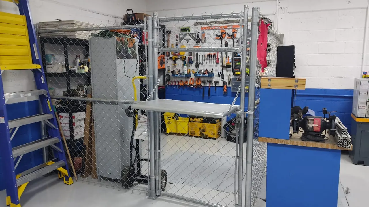 Área de trabajo del taller de Maquinados ROME